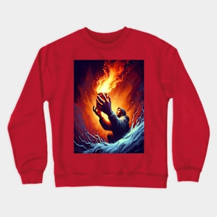 This flame 3. Crewneck Sweatshirt